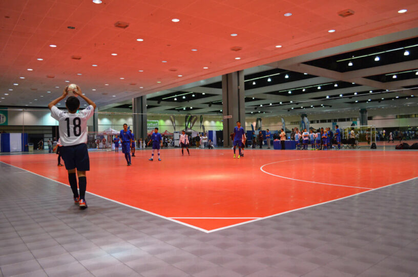 Futsal Pitch 1 Soccer Nation Expo 2014
