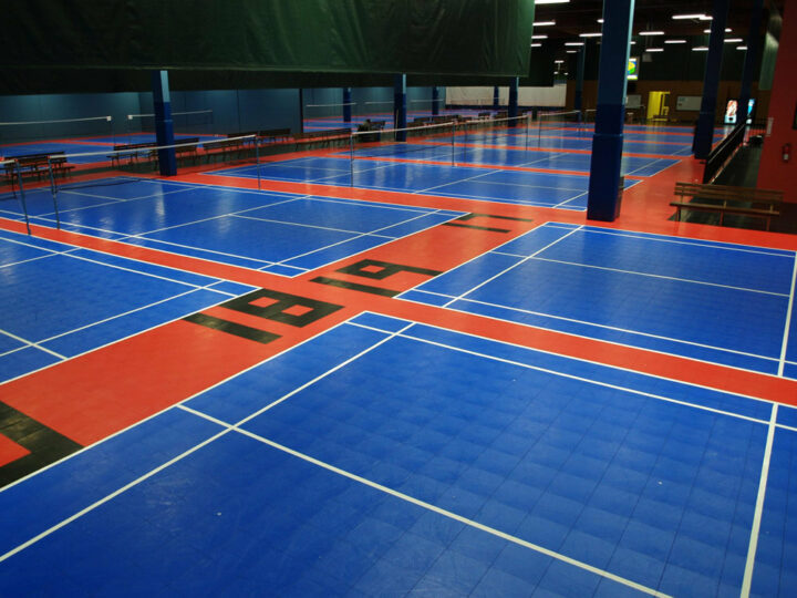 Pomona Badminton Flooring