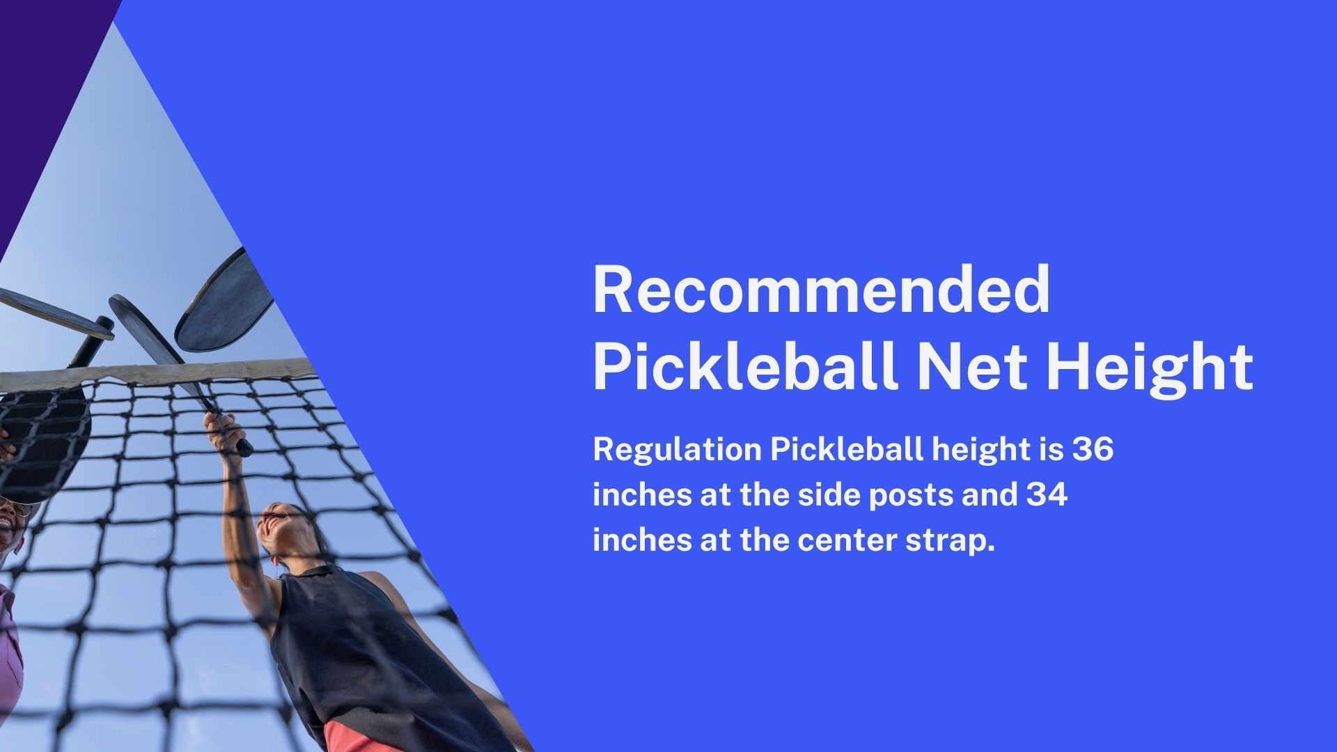 Recommended Pickleball Net Height